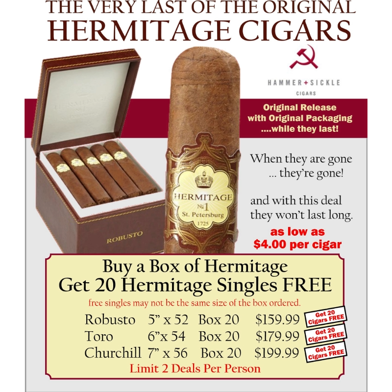Hermitage Cigars
